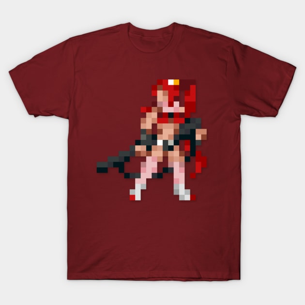 Yoko Littner low-res pixelart T-Shirt by JinnPixel